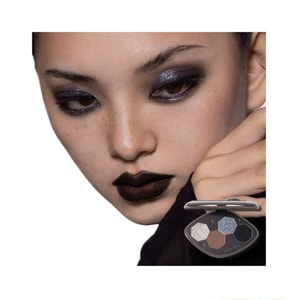 【中国直送】GIRLCULT ガールカルト 4色アイシャドウパレット 4g [ダークパンク] #51 ブラックレター リッチスモーク ブルーグレー ダイヤモンドフラッシュ