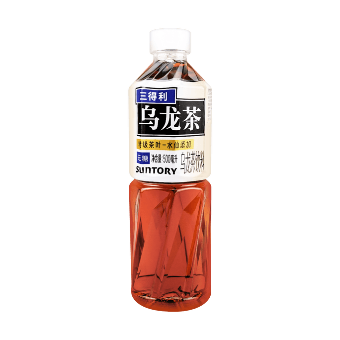 日本SUNTORY三得利 乌龙茶 无糖0脂 500ml 【全美超低价】