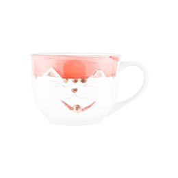 Red Cat Mug 15oz 4.25"Dx3.25"H