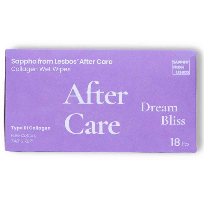 Collagen Feminine Wipes After Care Vajacial Mask Individually Wrapped For Odor Itching Redness 18count