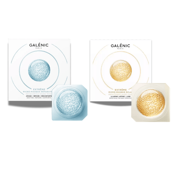 [홍콩 직배송] 클라란스 프랑스 셀러브리티 커플 트라이얼 세트 (골드 비드 마스크 1개 + 블루 비드 마스크 1개) 진정, 광채, 강화 및 재생 효과