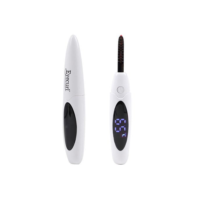 Eyecurl 日本【官方授权旗舰店】电烫睫毛卷翘器烫卷夹电动加热充电款 持久定型X6新款 白色