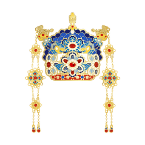 故宫文创 立体凤冠冰箱贴 有凤来仪 文创礼物 凤冠款【中式礼物】