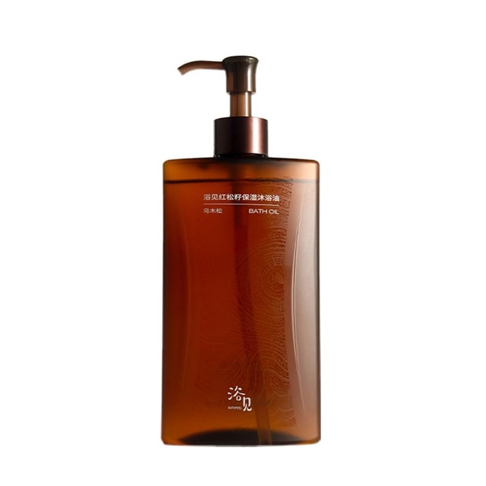 Repairing Fragrance Shower Oil Cleansing Body Bath & Shower Gel Staying Fragrance 300Ml/Bottle Ebony Pine