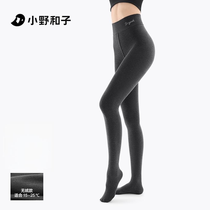Women's Tights Slimming Wool Smooth Full-Length Dark Grey 1 Pair