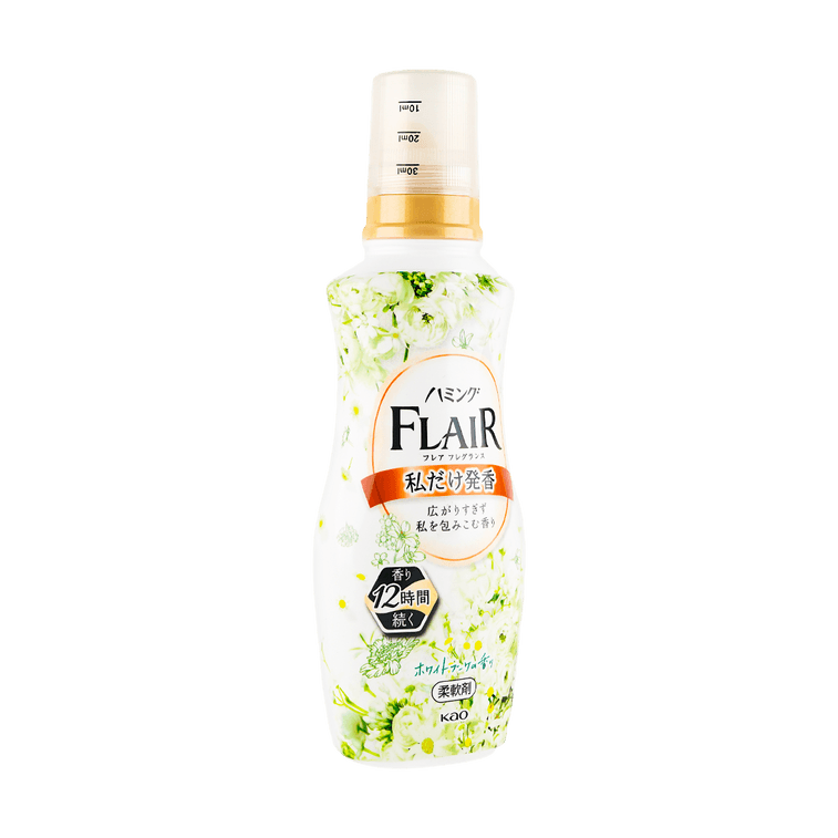 FLAIR Fabric Softener Laundry Fragrance #White Bouquet, 17.6 fl oz 9