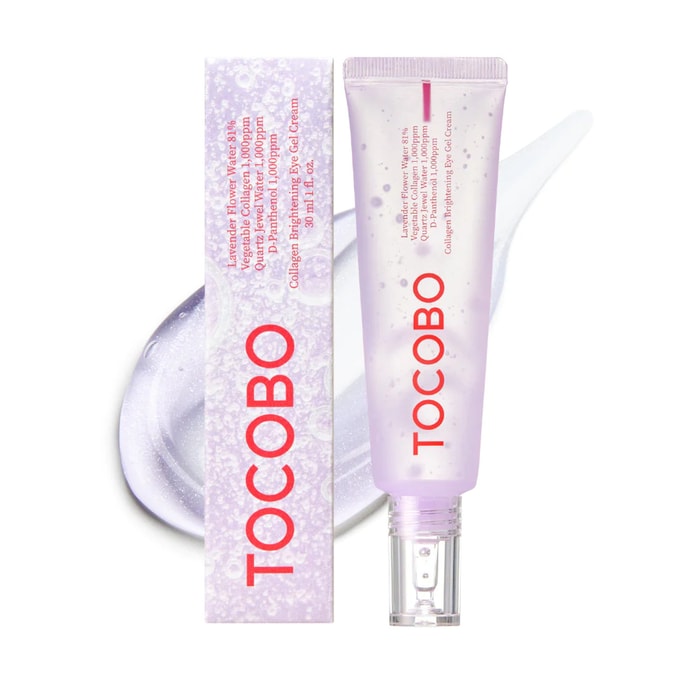 KOREAN TOCOBO Collagen Brightening Eye Gel Cream 30mL