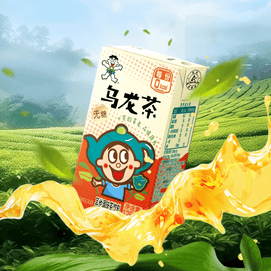 Sugar Free Oolong Tea Beverage 4.23 fl oz * 4packs【 0 Sugar 0 Calories 0 Fat】