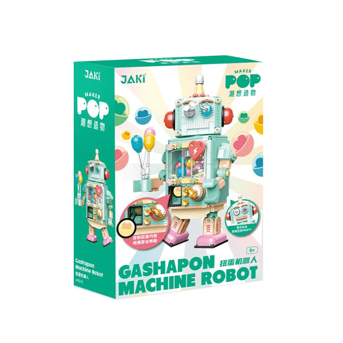 【中国直送】Jiaqi ガチャポン ロボット ブロック 男の子向け (36 x 25 cm x 1個)