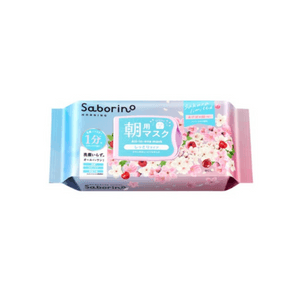 【日本直效郵件】 日本 BCL Saborino 櫻花早安面膜 30片