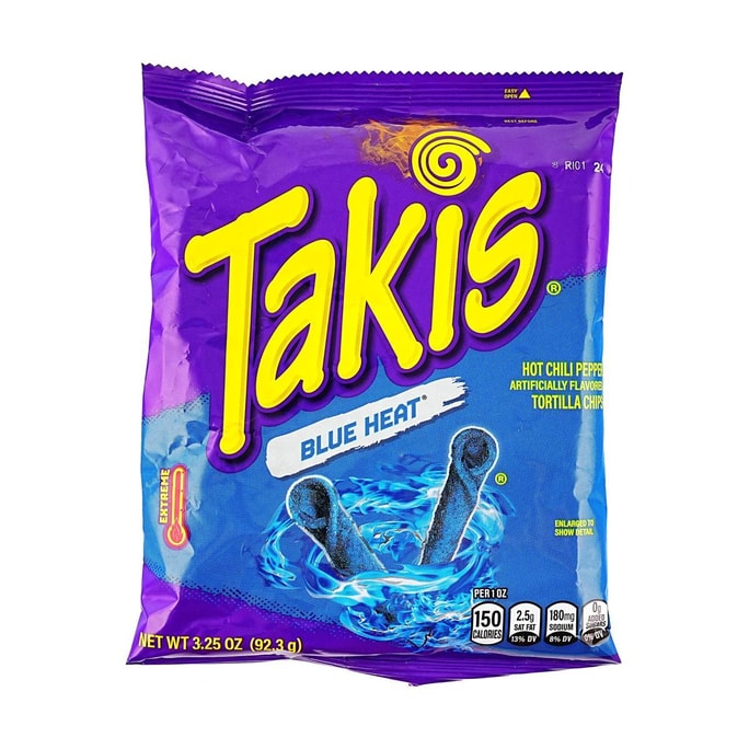 Takis 藍色玉米脆薯條 熱辣味 92g