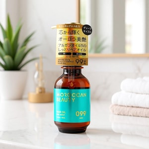 Deep Moist Hair Oil, 3.38 fl oz. - Intensive Nourishing Shine | for Coarse/Thick Hair | High-Damage Recovery