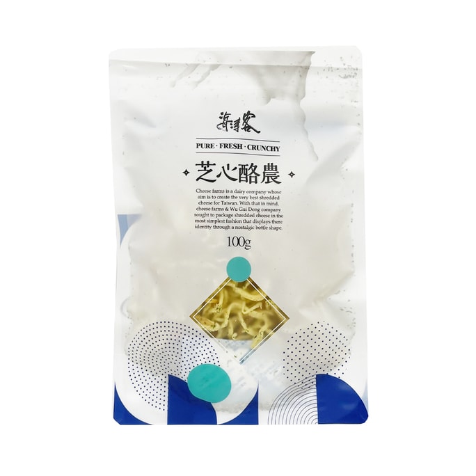 Cheese Strips (Seaweed Garlic Flavor) 100g