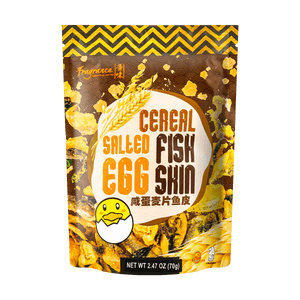 Cereal Salted Egg Fish Skin Snacks 2.47 oz