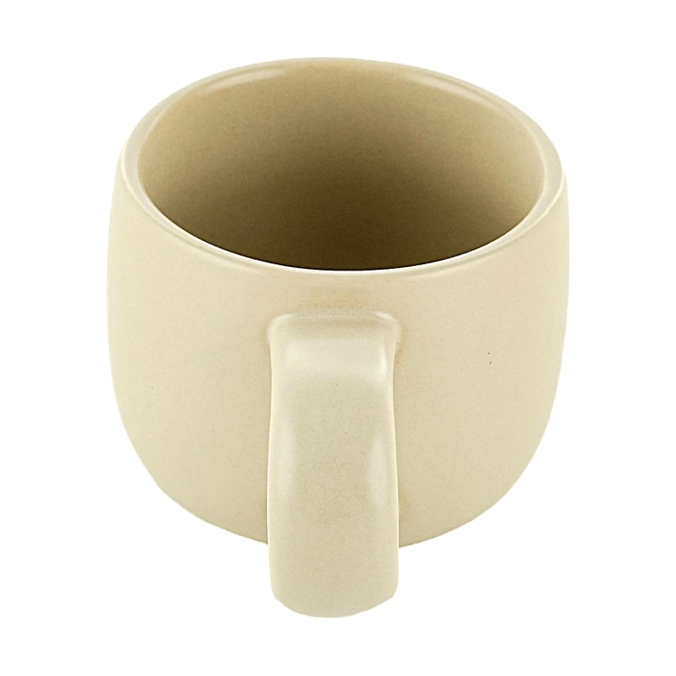 かわいいクマのマグカップ 厚手のハンドル マット仕上げ ホワイト 11.5×7.9×6cm 200ml 3