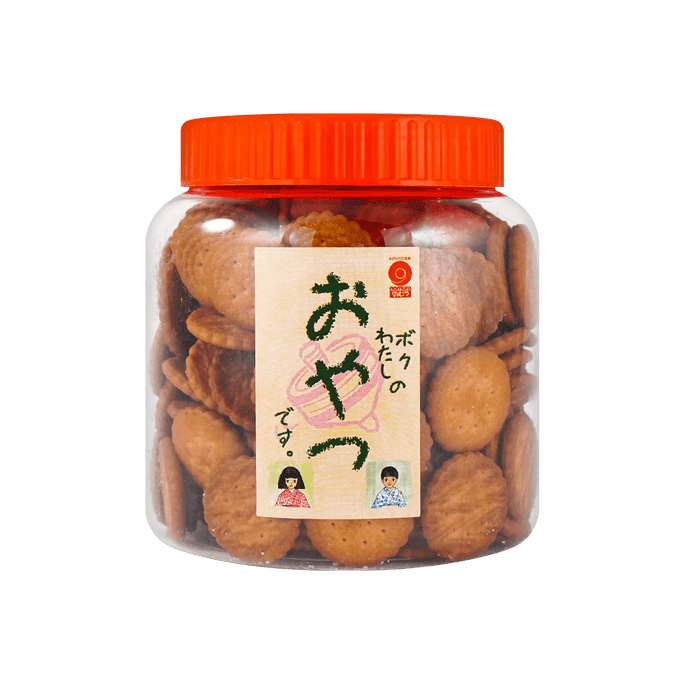 日本NOMURA野村零食 小米饼干 罐装 500g【香甜酥脆 停不下来】