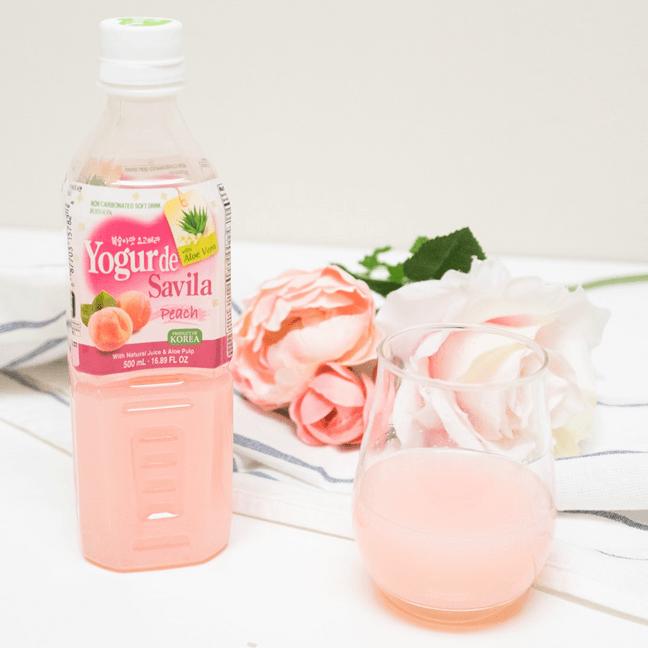 Aloe- Peach Soft Drink 500ml