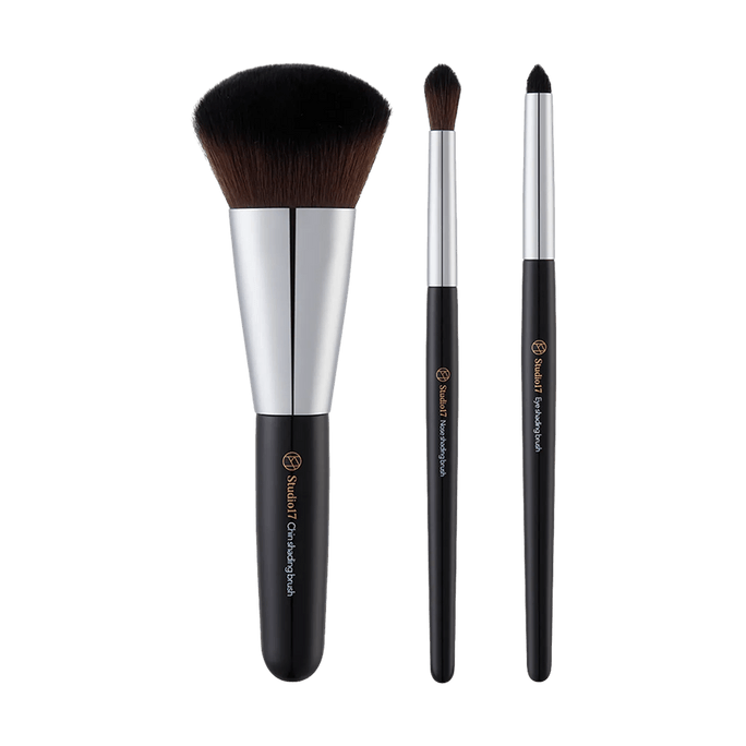Shading Brush Set, 3pcs #492+445+333