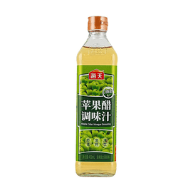 海天 苹果醋调味汁 450ml 【0脂肪】【酸甜清爽】【凉拌炒菜多用途】