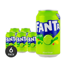 환타 멜론맛 소다 11.83 fl oz *6【6팩】