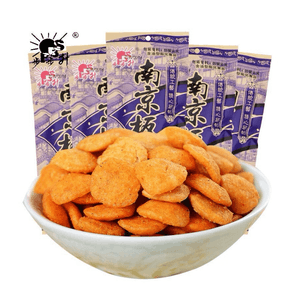 【中国直邮】 步步升 南京板鸭味零食 8090后童年怀旧素烤鸭 20g*10包