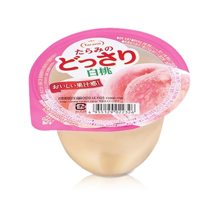 Tarami Lots Series White Peach Flavor 230g