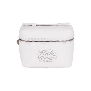Limited Small Square Bag Lychee Pattern Makeup Storage Bag 1pcs