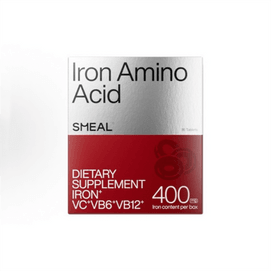 【中国直邮】 Smeal 氨基酸气血丸 补铁丸氨基酸铁新西兰进口女性孕妇补铁养发 0.5g*16片/盒