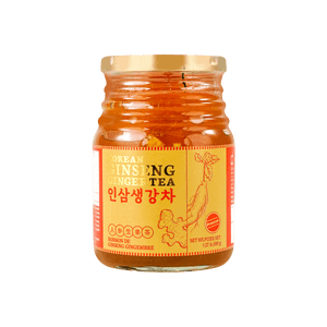 【补气血佳品】韩国DAMIZLE 蜂蜜人参生姜茶 冲饮 580g 【熬夜快乐水】