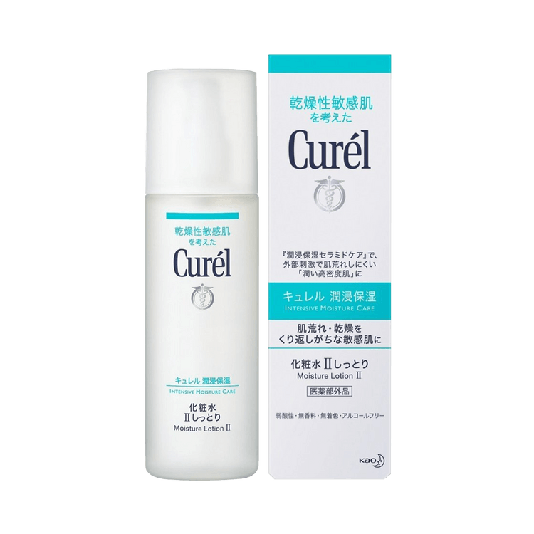 CUREL 珂润||润浸深层保湿化妆水日本本土版||2号滋润型150ml - 亚米