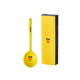 Japanese ceramic spoon small spoon high value long-handled soup spoon Sally chicken