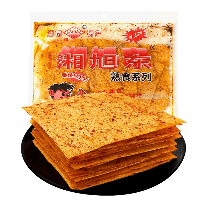 Spicy slices spicy strips bean curd skin childhood nostalgia Hunan old-fashioned spicy slices 88g*1 pack