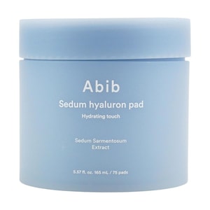 Sedum Hyaluron Pad Hydrating Touch, 75pcs - Gentle Skin Polishing | Dry Skin