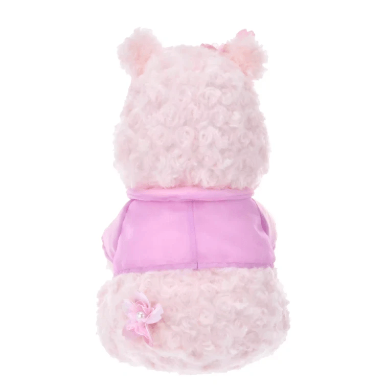 【日本直郵】 日本 東京迪士尼 2025櫻花限定 毛絨公仔玩偶 小熊維尼&小豬皮傑 33.5×20×25cm 3