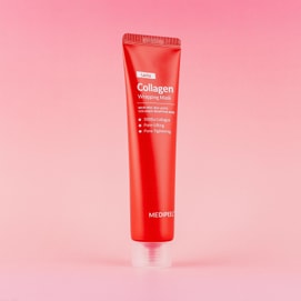 Red Lacto Collagen Wrapping Mask, 2.36 fl oz. - Glowy Skin | Elasticity | Minimize Pore Size | Long-lasting Moistuizing