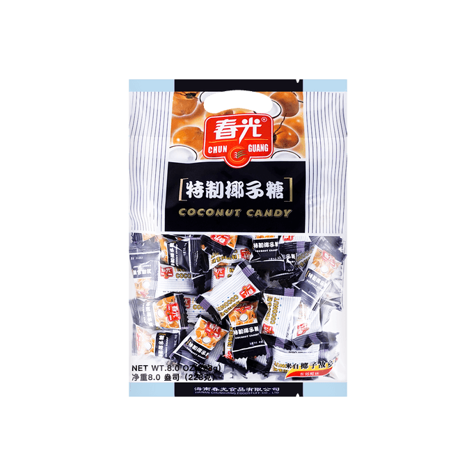 海南特產春光特製椰子糖228g
