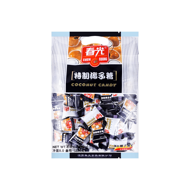 CHUN GUANG CHUNGUANG ココナッツキャンディ228g Yami