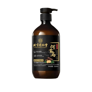 Black Ganoderma, Polygonum multiflorum and Ginger Essence Oil-Control Anti-Dandruff Itchy Scalp Shampoo 550ml*1