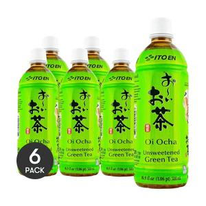 【お徳用】無糖緑茶 500ml×6本