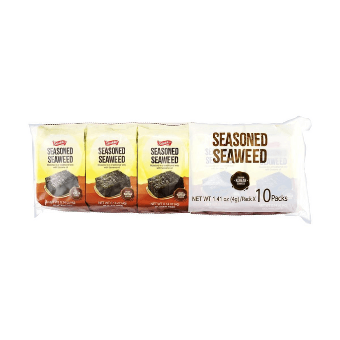 Roasted Seaweed - 10 Packs* 0.14oz