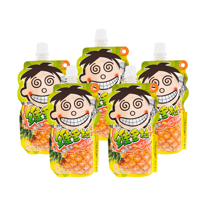 【Value Pack】Jelly Drink Pineapple Flavor 150g*5