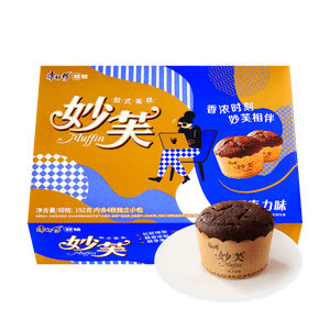 康師傅 妙芙 歐式蛋糕 巧克力味 192g 【經典瑪芬工藝 濃郁醇香】