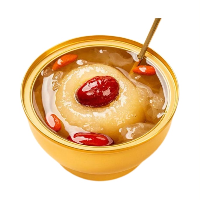 Original small bowl of pear whole rock sugar roasted pear white fungus soup canned fruit pear canned 260g*1 box