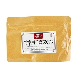 모듬 말린 과일 자두 슬라이스, 10.58온스