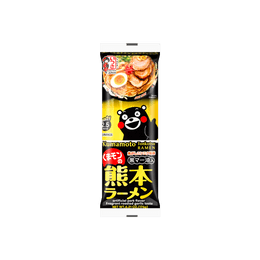 【最好吃的日本拉麵!】日本ITSUKI五木 熊本黑芝麻蒜香風味日本拉麵 兩人份 176g