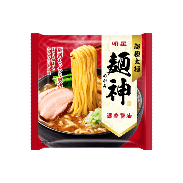 商品详情 - 日本明星 面神拉面浓香酱油口味 90g - image  0