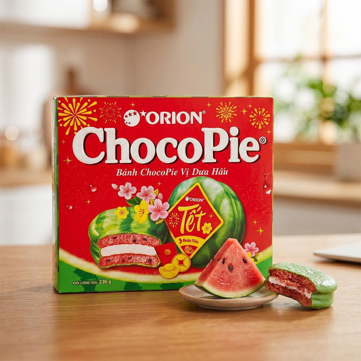 Soft Cake Pie Watermelon Flavor 11.85 oz【Refreshing Summer Limited Flavor】 0