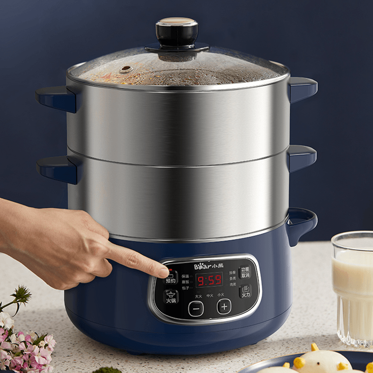 Cuisiseur vapeur électrique multifonction, 24 cm DZG-D80J4 5