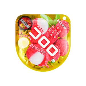 Lychee Flavored Jelly Gummy Candy, 1.83oz