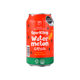 韓國SFC 碳酸汽水 果汁飲料 西瓜口味 350ml